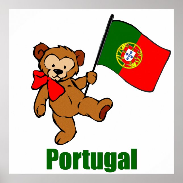 Poster do Urso de Portugal (Frente)
