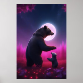 Poster do Urso do Amor da Mãe