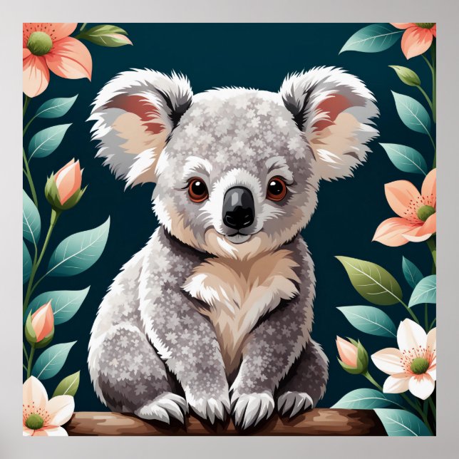 Poster do Urso Koala (Frente)