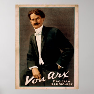 Poster do VAUDEVILLE do Illusionist de VON ARX