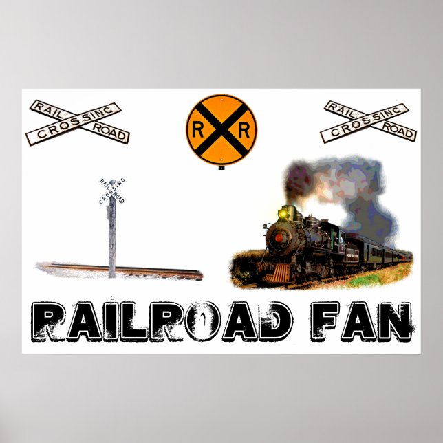 Poster do ventilador ferroviário (Frente)