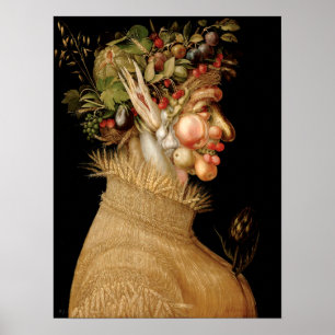 Poster do verão de Arcimboldo