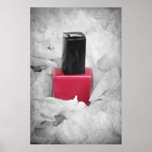 Poster do verniz para as unhas
