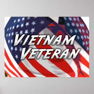 Poster do veterano de Vietnam