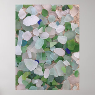 Poster do vidro do mar