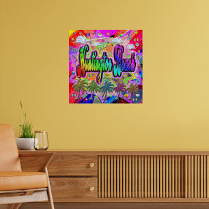 Poster do Vista Express de praia em Huntington