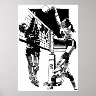 Poster do voleibol