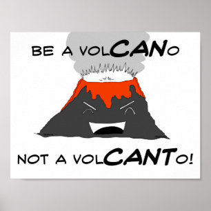 Poster do vulcão