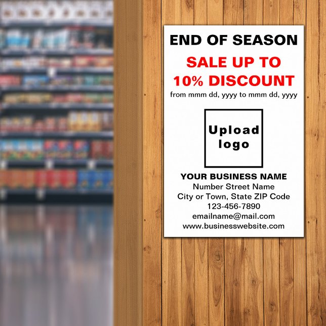 Poster do White Business do Fim da Época (Criador carregado)