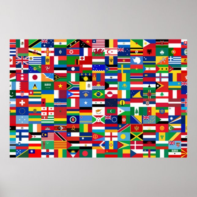 Poster do World Flags (Frente)