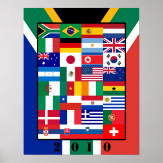 Poster do World Flags Soccer 2010