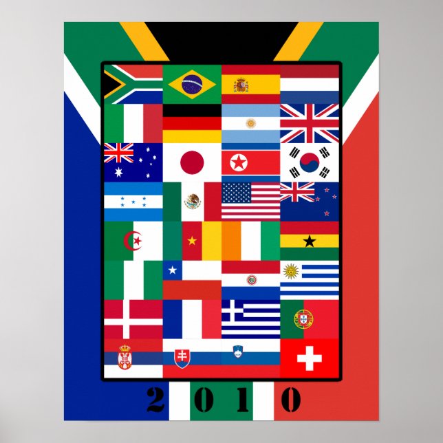 Poster do World Flags Soccer 2010 (Frente)