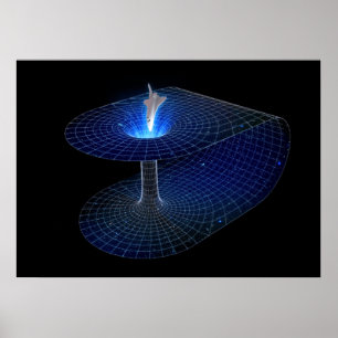 Poster do Wormhole da nave espacial
