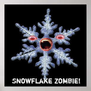Poster do Zumbi Floco de Neve!