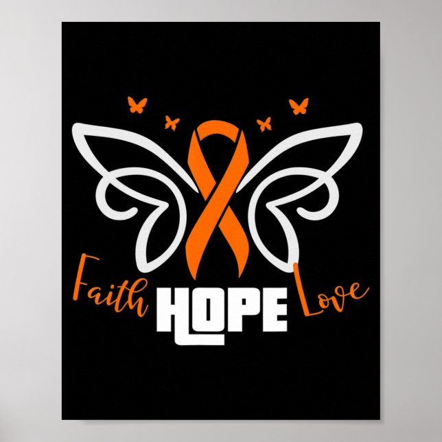 Poster doação de leucose para Cancer de leucemia Doente (Frente)