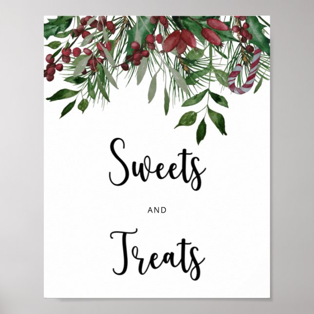 Poster Doações verdes e doces chá de fraldas (Frente)