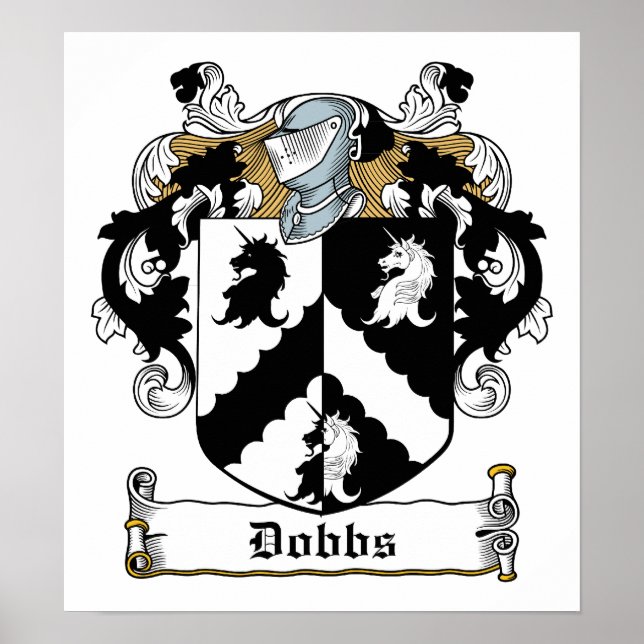 Poster Dobbs Family Crest (Frente)