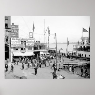 Pôster Doca do barco de Boblo