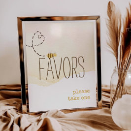 Poster Doce Bumblebee Mamãe Para Ser Chá de fraldas Favor