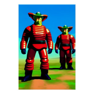 Pôster Doce Cowpokes