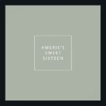 Poster Doce Dezesseis Convidados Assinando o Decor de Pos<br><div class="desc">Use nosso poster de assinatura de convidado de script simples em sua festa ou evento! - Peça aos hóspedes que escrevam uma mensagem para que você se enquadre como um guardião.</div>