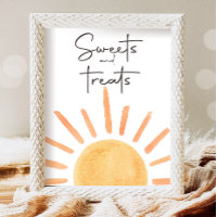 Doce e Comida Boho Sunshine Aniversário