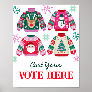 Poster Doce Feio Seu Sinal De Voto