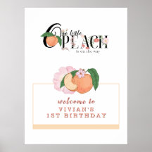 Doce Pequeno Peach Birthday