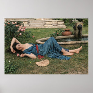 Poster Doce Verão de John William Waterhouse