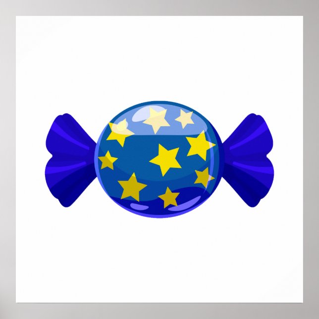 Poster Doces Coloridos (Frente)