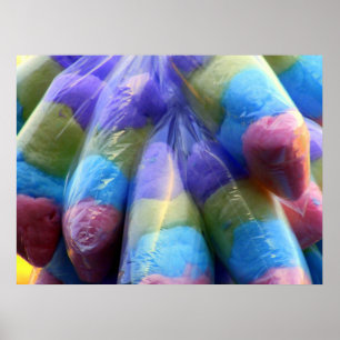 Pôster Doces de algodão
