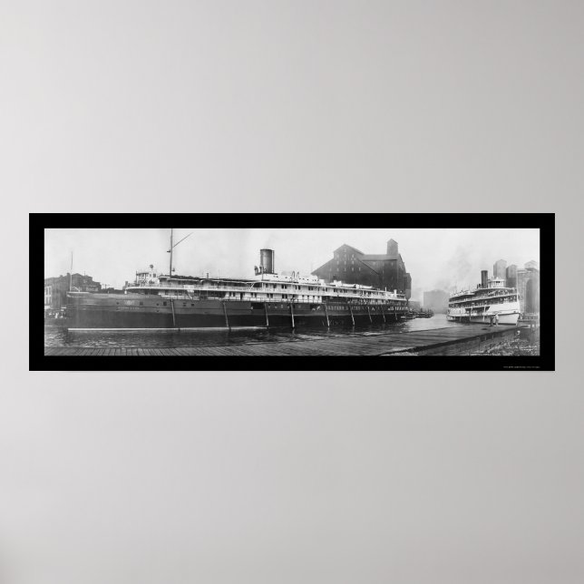 Poster Doces de Búfalo, Foto NY 1909 (Frente)