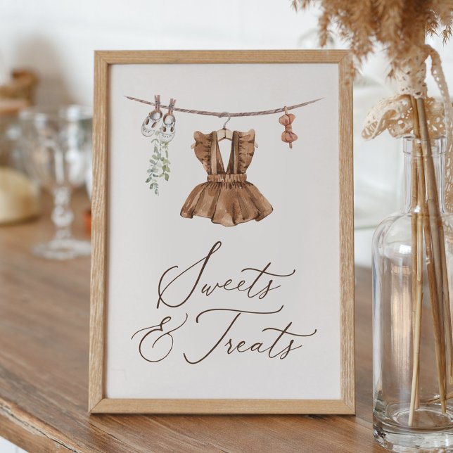 Poster Doces e Tratamentos para Chás de fraldas (Criador carregado)