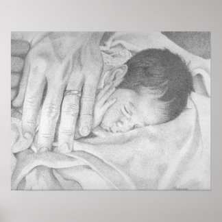 Pôster Doces Sonhos Negro e Branco