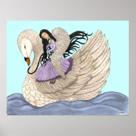 Poster Doces Sonhos (O Anjo E O Cisne) (Cor Do Cheio)