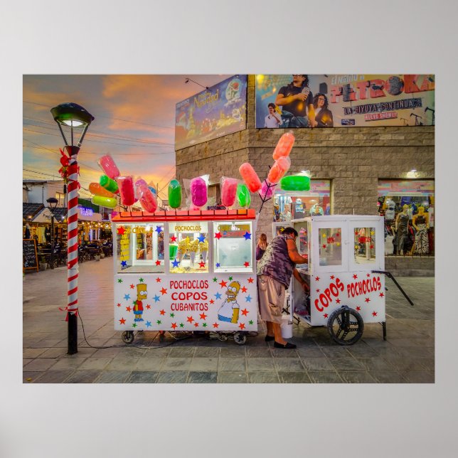 Poster Doces Stalls, Las Grutas, Rio Negro, Argentina (Frente)