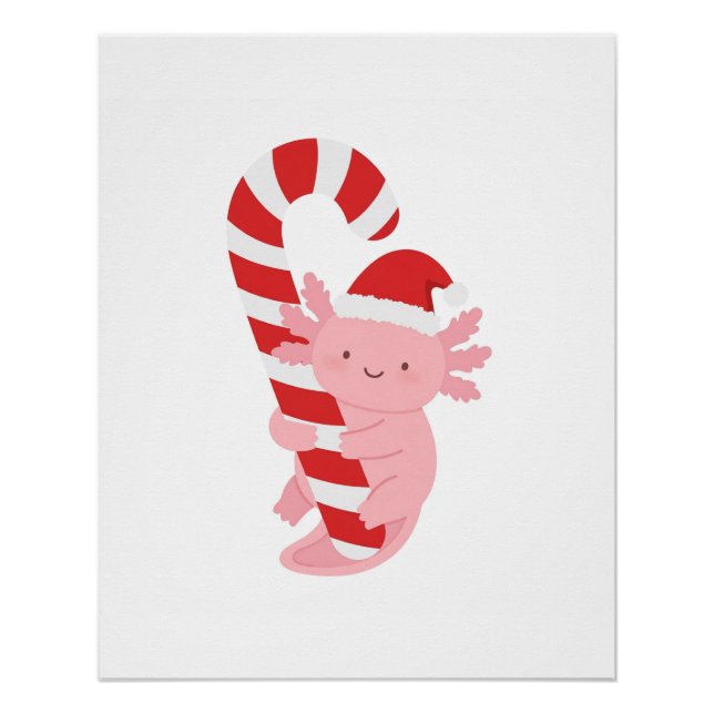 Pôster Docinho de Natal com Chapéu de Papai Noel (Frente)