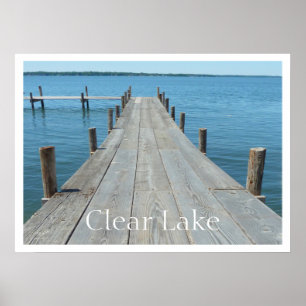 Pôster Dock em Clear Lake Iowa