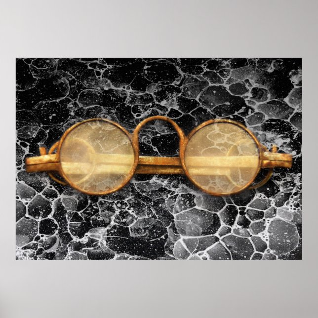 Poster Doctor - Optometrist - Glasses sold here (Frente)