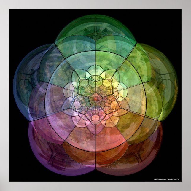 Pôster Dodecaplex (120 Células) (Frente)