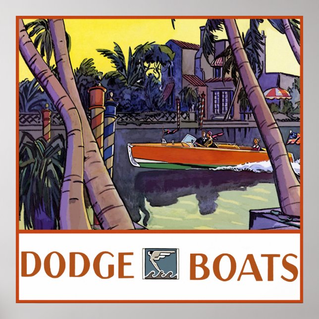 Pôster Dodge Boats (Frente)