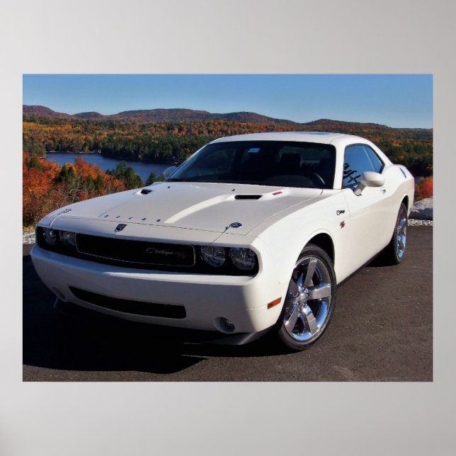 Pôster Dodge Challenger R/T 2009 (Frente)