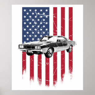 Poster Dodge Charger Muscle Car