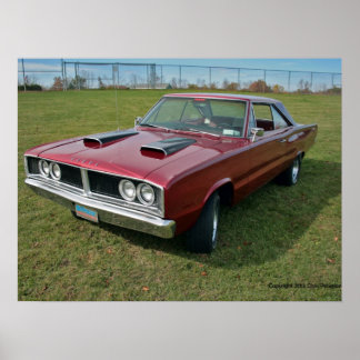 Poster Dodge Coronet 1966
