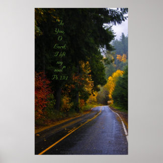 Pôster Dodge Road Splendor w/Scripture verse