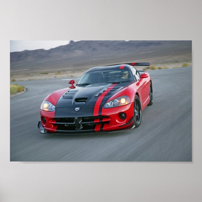Pôster Dodge Viper (Frente)