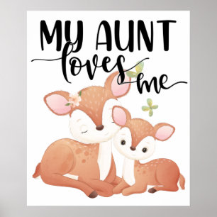 Poster Doe and Fawn Minha Tia me ama