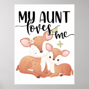 Poster Doe and Fawn Minha Tia me ama
