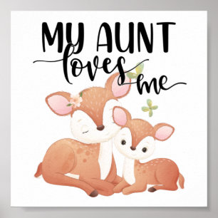 Poster Doe and Fawn Minha Tia me ama