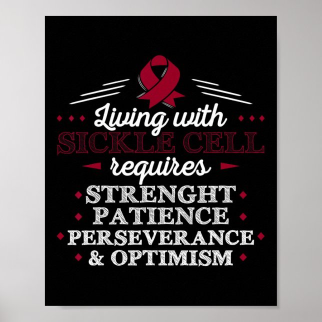 Poster Doença das células falciformes - Presente de Consc (Frente)